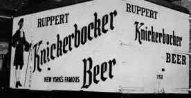 Knickerbocker Beer sign